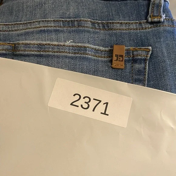 Joe's Jeans Womens 29 Medium Wash Blue Mid Rise Skinny Distressed Stretch Denim - Picture 13 of 13